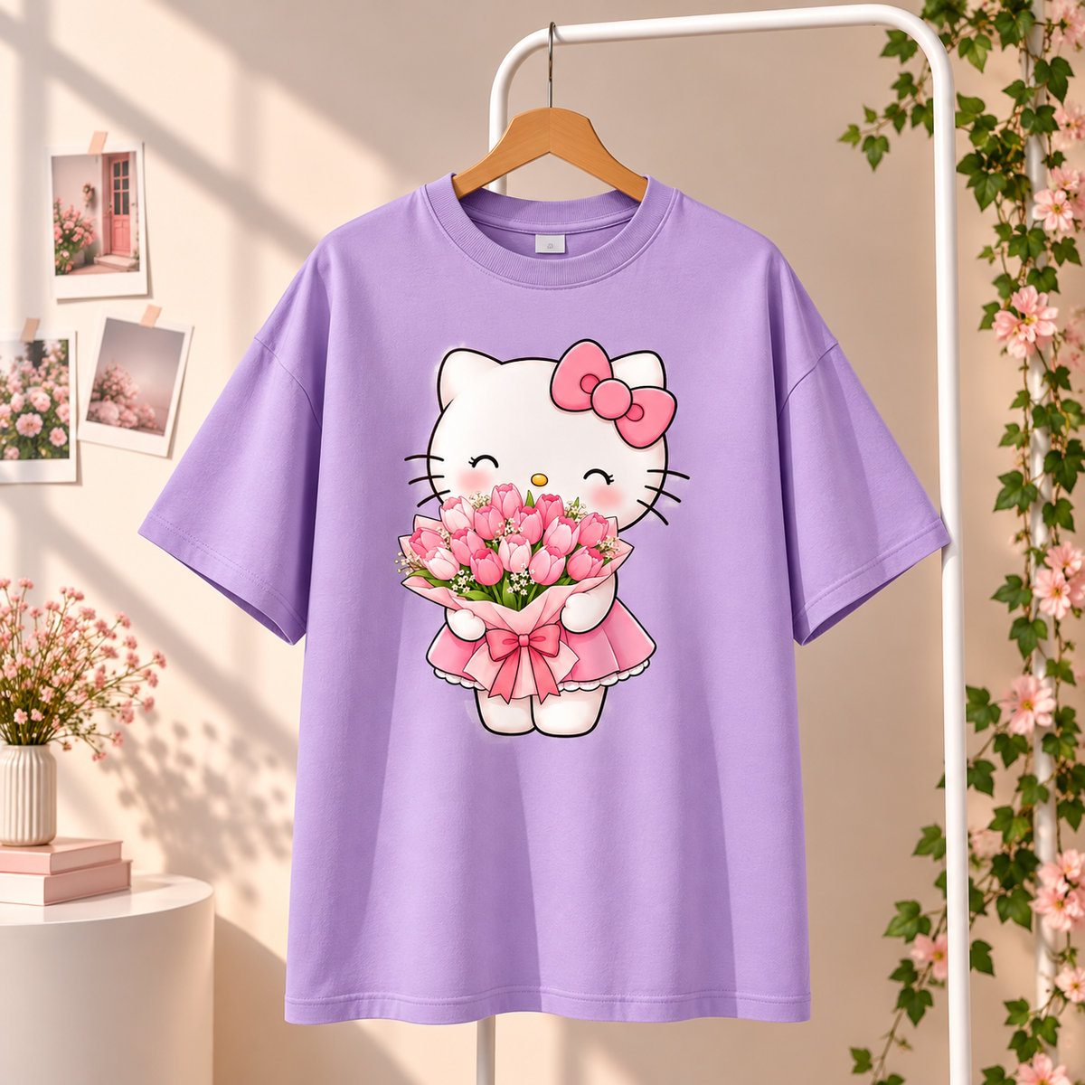 Bouquet Kitty T-Shirt Lalic