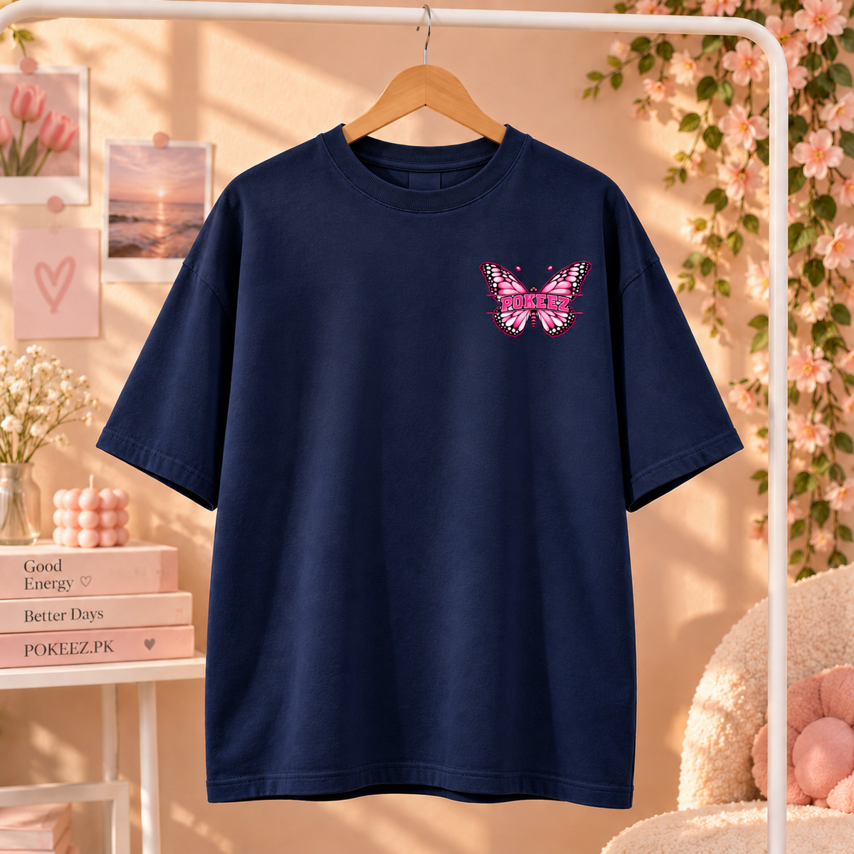 Pokeez Shirt Navy-blue